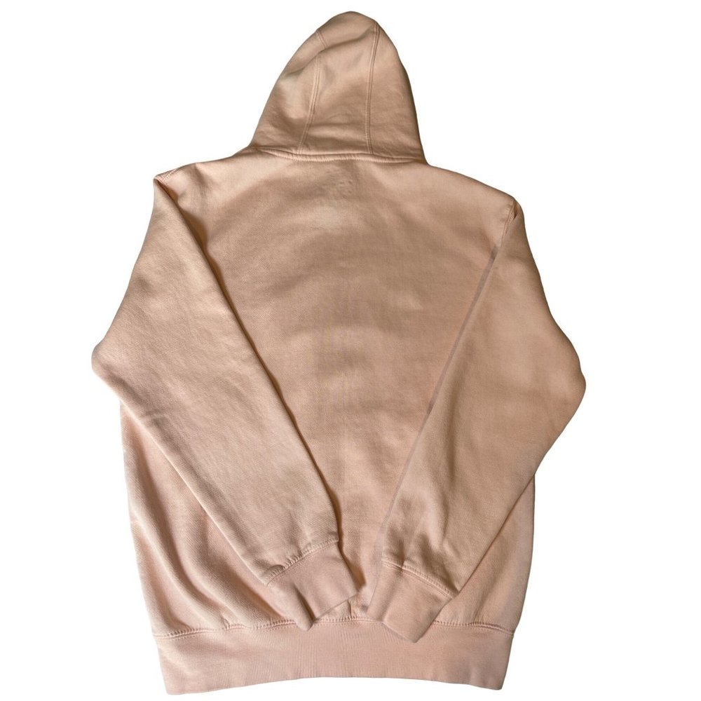 HeatherSketcheroos Dweegz Baker Bunneh Embroidered Adult Hoodie Lt Pink Sz M - Picture 2 of 5